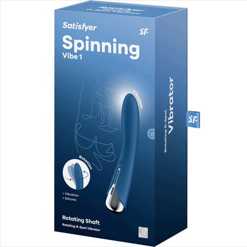 SATISFYER - SPINNING VIBE 1 VIBROMASSEUR ROTATEUR G-SPOT