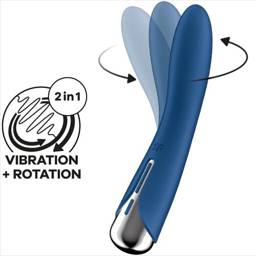 SATISFYER - SPINNING VIBE 1 VIBROMASSEUR ROTATEUR G-SPOT