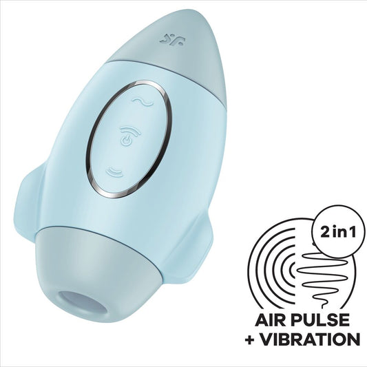 SATISFYER - MISSION CONTROL PETIT STIMULATEUR CLITORIS DOUBLE IMPULSION