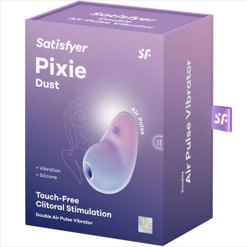 SATISFYER - STIMULATEUR CLITORIS PIXIE DUST AIR PLUSE