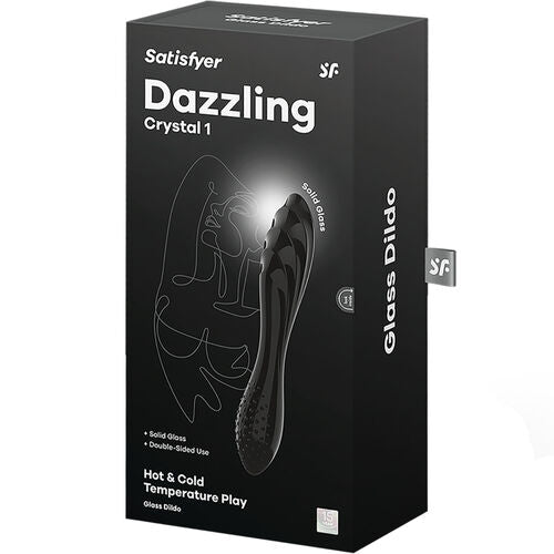 SATISFYER - GODE EN VERRE DAZZLING CRYSTAL 1