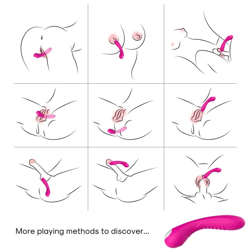 ARMONY - VIBROMASSEUR LEGEND SILICONE FUCHSIA