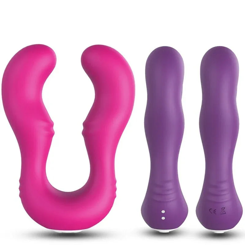 ARMONY - VIBRATEUR SERAPH DOUBLE TÉLÉCOMMANDE FUCHSIA - Incandessens