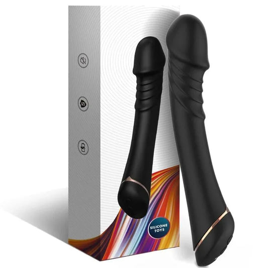 ARMONY - GODE VIBRATEUR SILICONE NOIR - Incandessens