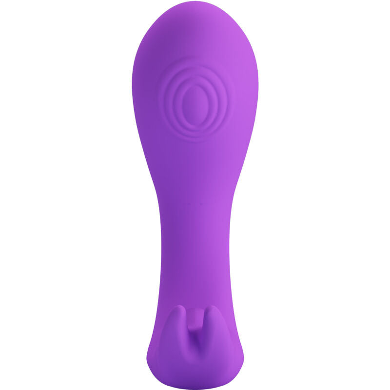 PRETTY LOVE - MASSEUR STIMULATEUR TELECOMMANDE À VIBRATIONS ET PULSATIONS IDABELLE VIOLET