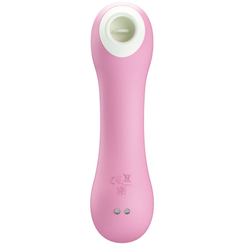 ROMANCE - STIMULATEUR CLITORIDIEN ASPIRATION 7 MODES SILICONE RECHARGEABLE ROSE EMERAUDE
