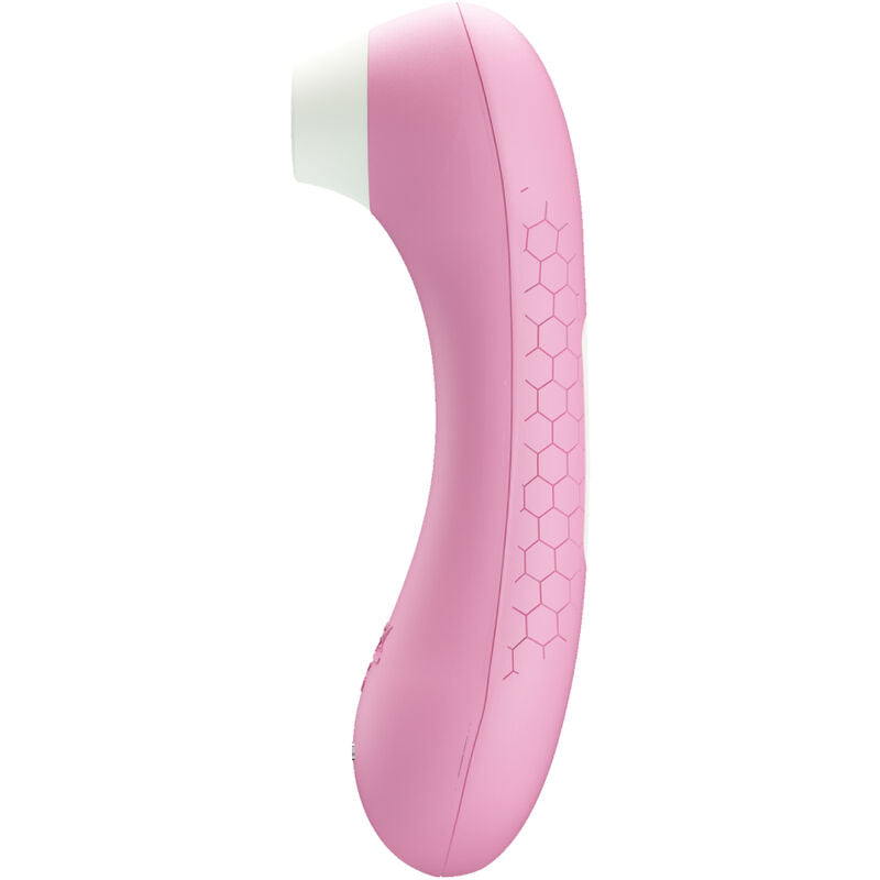 ROMANCE - STIMULATEUR CLITORIDIEN ASPIRATION 7 MODES SILICONE RECHARGEABLE ROSE EMERAUDE