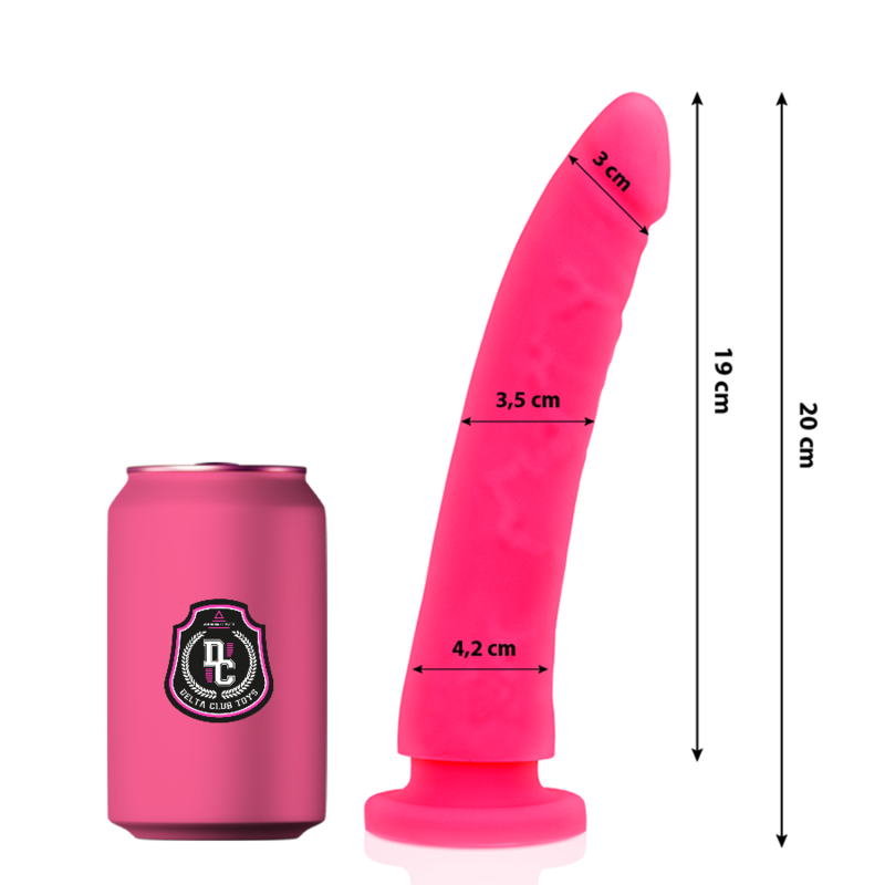 DELTA CLUB - TOYS GODE  ROSE EN SILICONE 20 CM