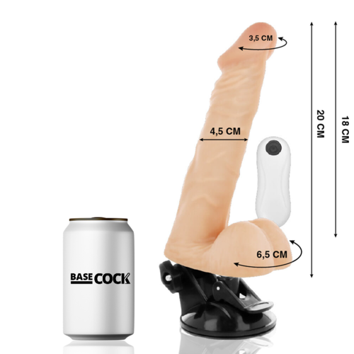 BASECOCK - GODE VENTOUSE ARTICULE VIBRANT