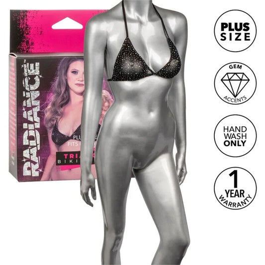 CALEXOTICS - RADIANCE HAUT DE BIKINI TRIANGLE RHIN GRANDE TAILLE - Incandessens