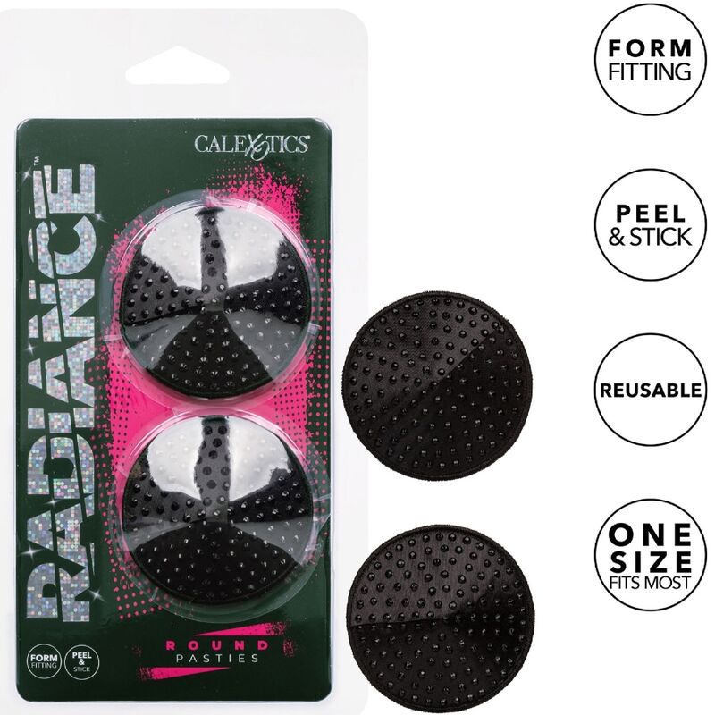 CALEXOTICS - RADIANCE COUVRE-TETONS BIJOU FORME RONDE