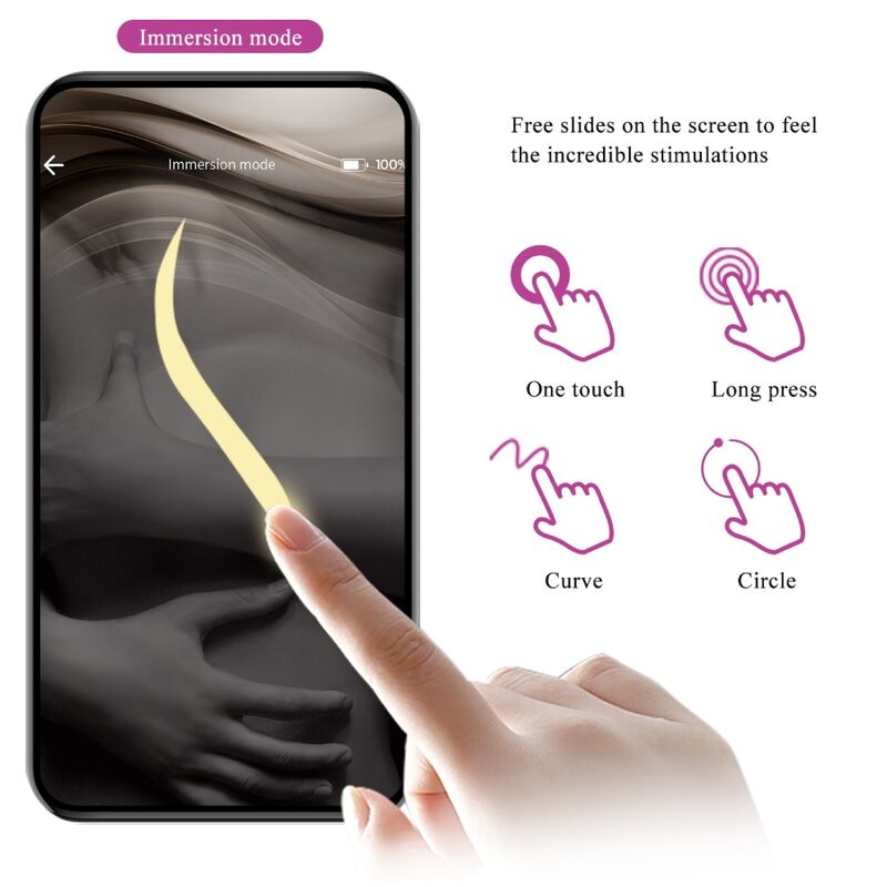 PRETTY LOVE - ŒUF VIBRANT CONNECTÉ JAYLEEN APP DOUBLE ORGASME POINT G CLITORIS
