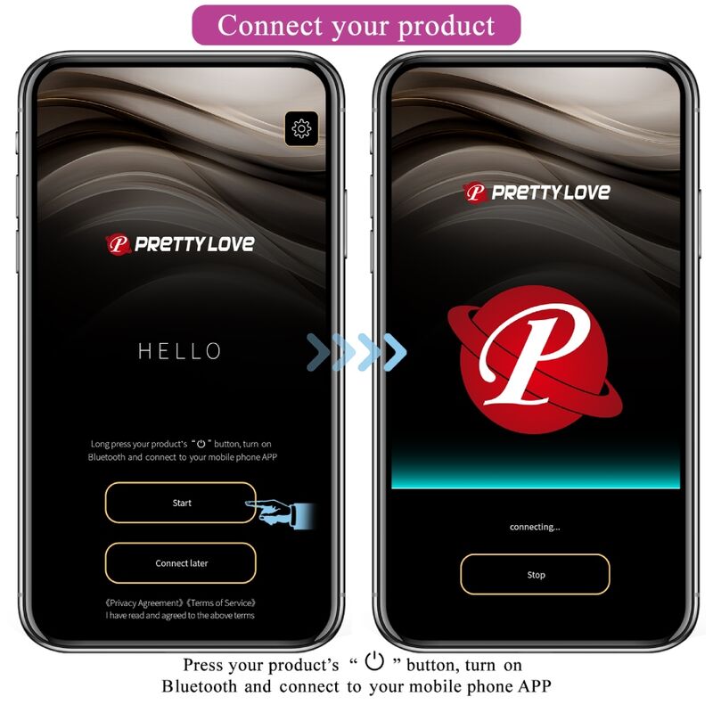 PRETTY LOVE - ŒUF VIBRANT CONNECTÉ JAYLEEN APP DOUBLE ORGASME POINT G CLITORIS