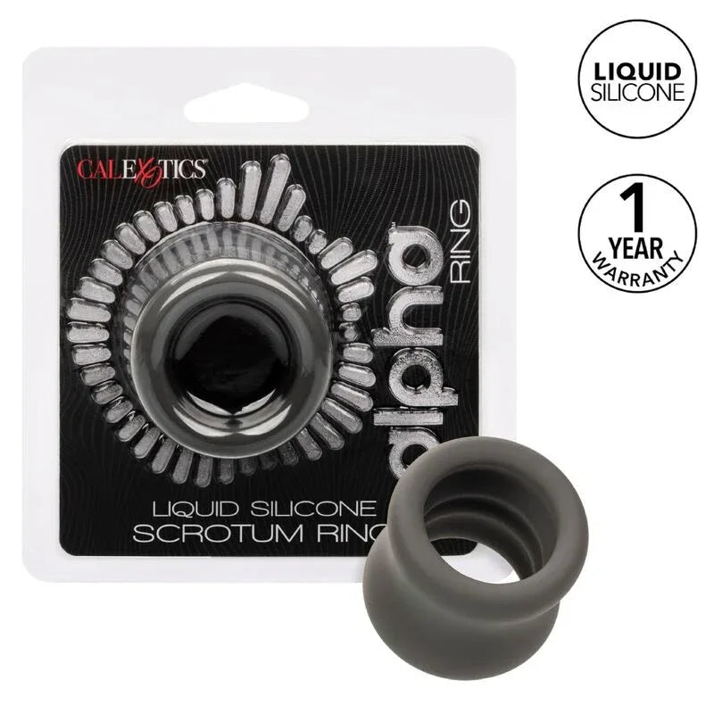 CALEXOTICS - ALPHA ANNEAU DÉTIREMENT DU SCROTUM NOIR - Incandessens