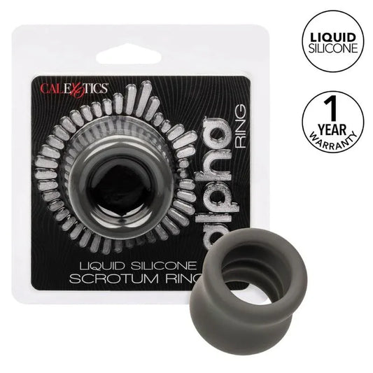 CALEXOTICS - ALPHA ANNEAU DÉTIREMENT DU SCROTUM NOIR - Incandessens