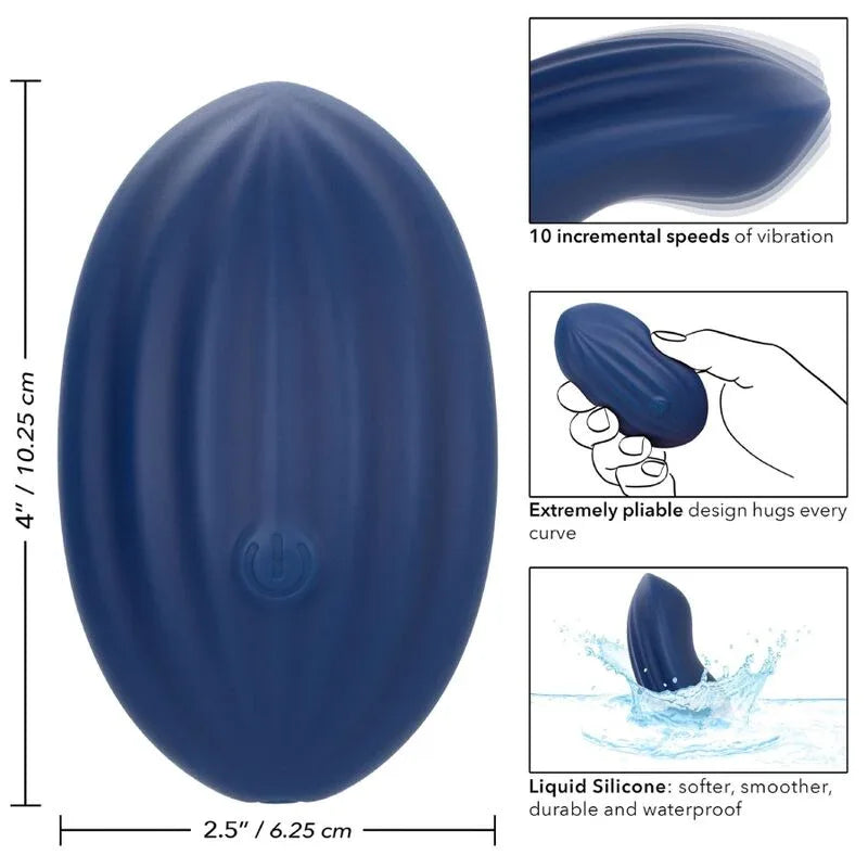 CALEXOTICS - CASHMERE VELOURS CURVE BLEU - Incandessens