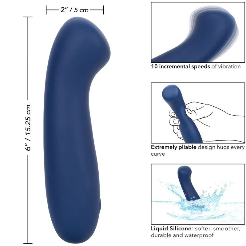 CALEXOTICS - CASHMERE SATIN G BLEU - Incandessens
