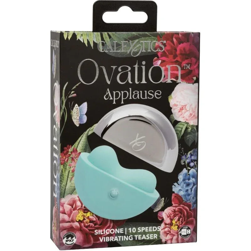 CALEXOTICS - OVATION STIMULATEUR DAPLAUSES VERT AQUA - Incandessens
