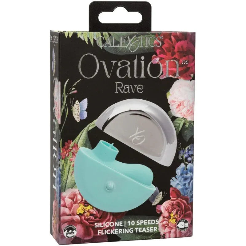 CALEXOTICS - OVATION STIMULATEUR RAVE VERT AQUA - Incandessens