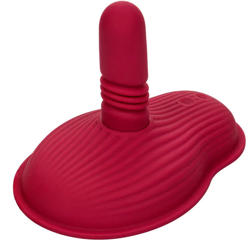 CALEXOTICS - RIDER MASSAGER DOUBLE MOTEUR TÉLÉCOMMANDE ROUGE - Incandessens