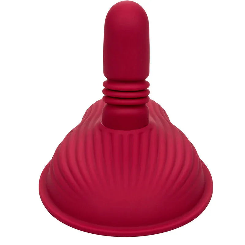 CALEXOTICS - RIDER MASSAGER DOUBLE MOTEUR TÉLÉCOMMANDE ROUGE - Incandessens