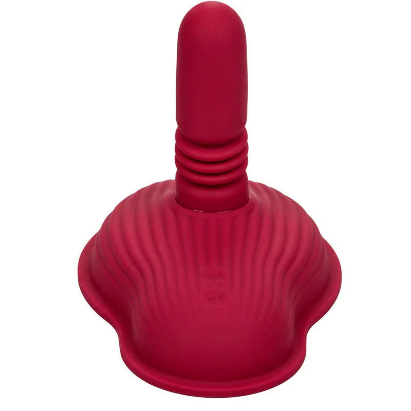 CALEXOTICS - RIDER MASSAGER DOUBLE MOTEUR TÉLÉCOMMANDE ROUGE - Incandessens