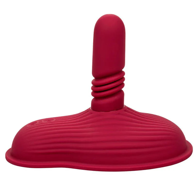 CALEXOTICS - RIDER MASSAGER DOUBLE MOTEUR TÉLÉCOMMANDE ROUGE - Incandessens