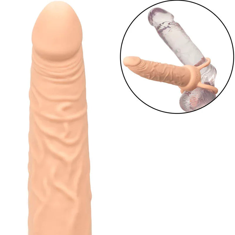 CALEXOTICS - PERFORMANCE MAXX RECHARGEABLE DOUBLE PÉNÉTRATEUR PEAU CLAIRE - Incandessens