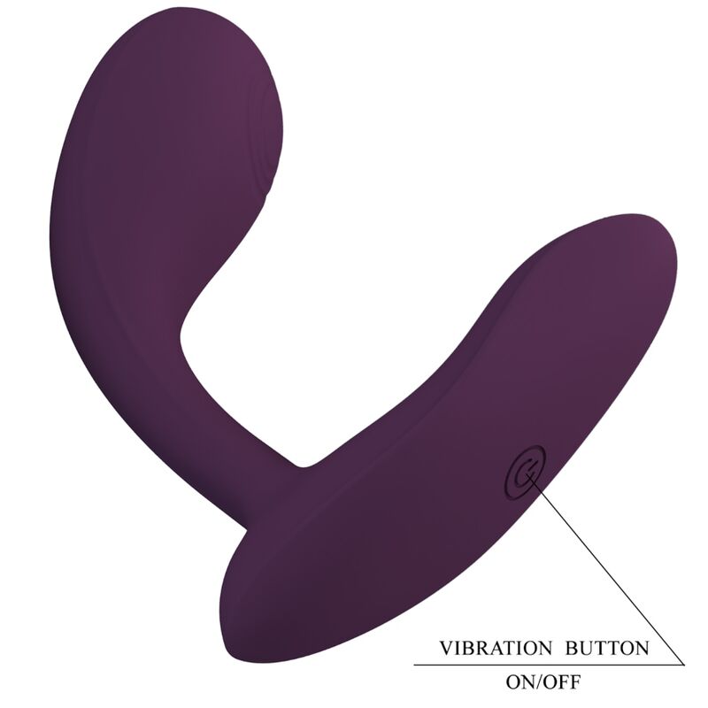 PRETTY LOVE - VIBRATEUR VAGIN BAIRD LILA RECHARGEABLE G-SPOT 12 VIBRATIONS