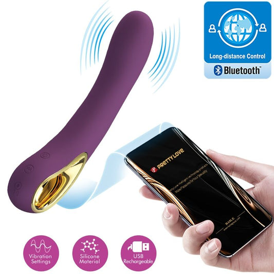 PRETTY LOVE - VIBROMASSEUR ETHAN RECHARGEABLE VIOLET