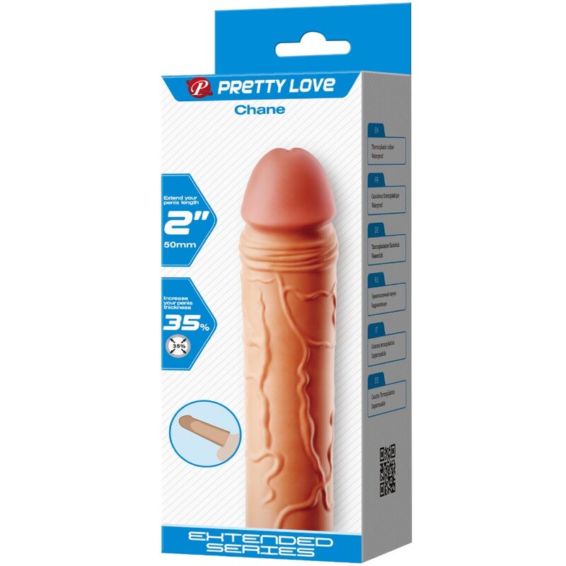 PRETTY LOVE - GAINE MANCHON DE PENIS EN SILICONE CHAIR