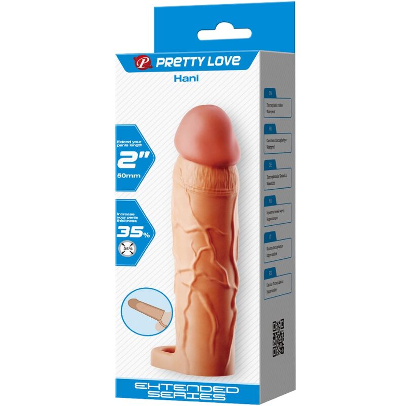 PRETTY LOVE - HANI GAINE MANCHON DE PENIS EN SILICONE