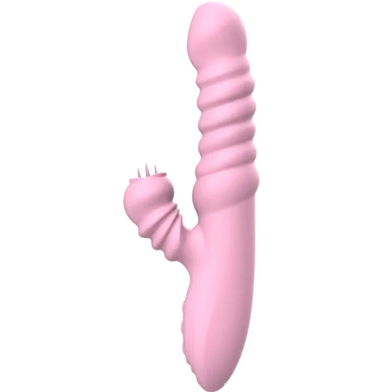 ARMONY - VIBRATEUR MULTIFONCTION AVEC LANGUE STIMULANTE EFFET CHALEUR ROSE - Incandessens
