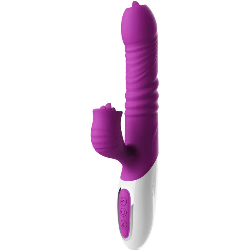 ARMONY - VIBRATEUR DOUBLE LANGUE ET EFFET CHALEUR VIOLETTE - Incandessens