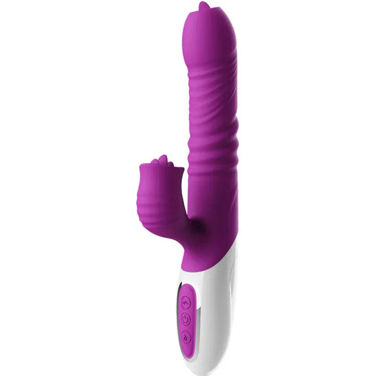 ARMONY - VIBRATEUR DOUBLE LANGUE ET EFFET CHALEUR VIOLETTE - Incandessens