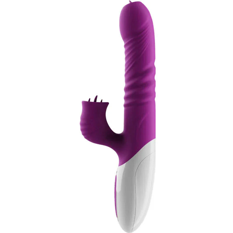 ARMONY - VIBRATEUR DOUBLE LANGUE ET EFFET CHALEUR VIOLETTE - Incandessens