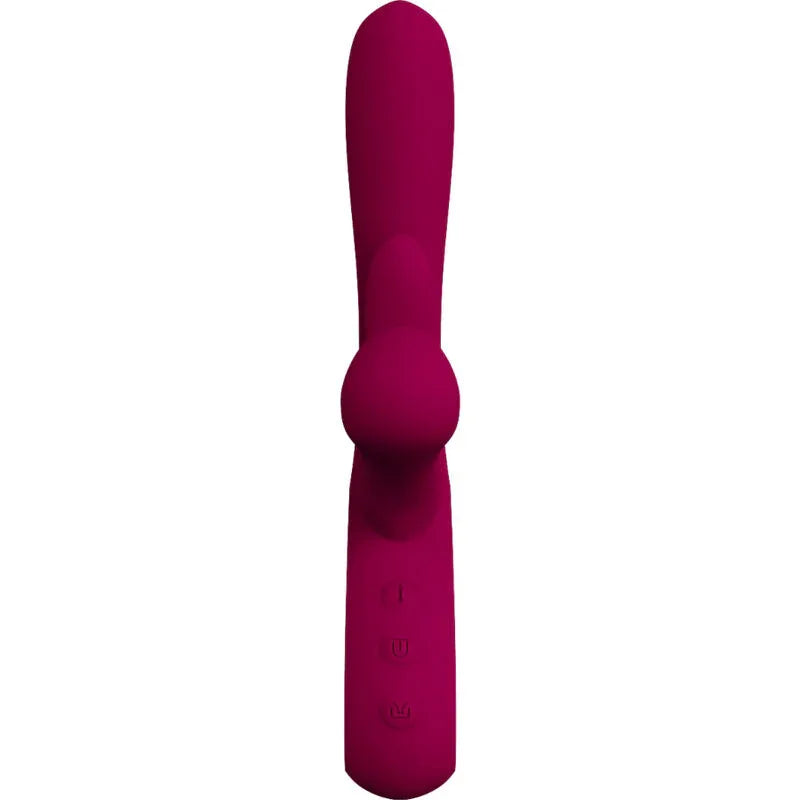 ARMONY - VIBRATEUR IMPACT SWING & DOUBLE STIMULATEUR MODÈLE 1 BORDEAUX - Incandessens