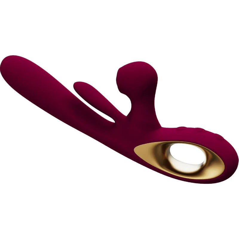 ARMONY - VIBRATEUR IMPACT SWING & DOUBLE STIMULATEUR MODÈLE 1 BORDEAUX - Incandessens