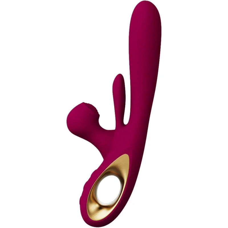 ARMONY - VIBRATEUR IMPACT SWING & DOUBLE STIMULATEUR MODÈLE 1 BORDEAUX - Incandessens