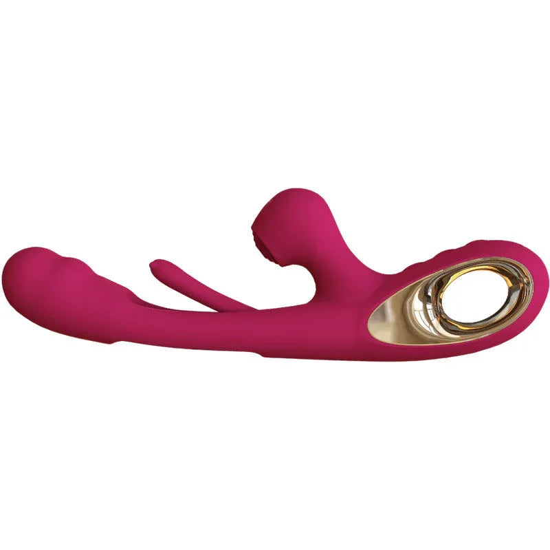 ARMONY - VIBRATEUR IMPACT SWING & DOUBLE STIMULATEUR MODÈLE 2 BORDEAUX - Incandessens