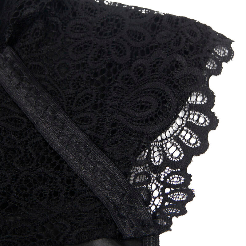 SUBBLIME - ROBE COURTE SEXY BLACK LACE