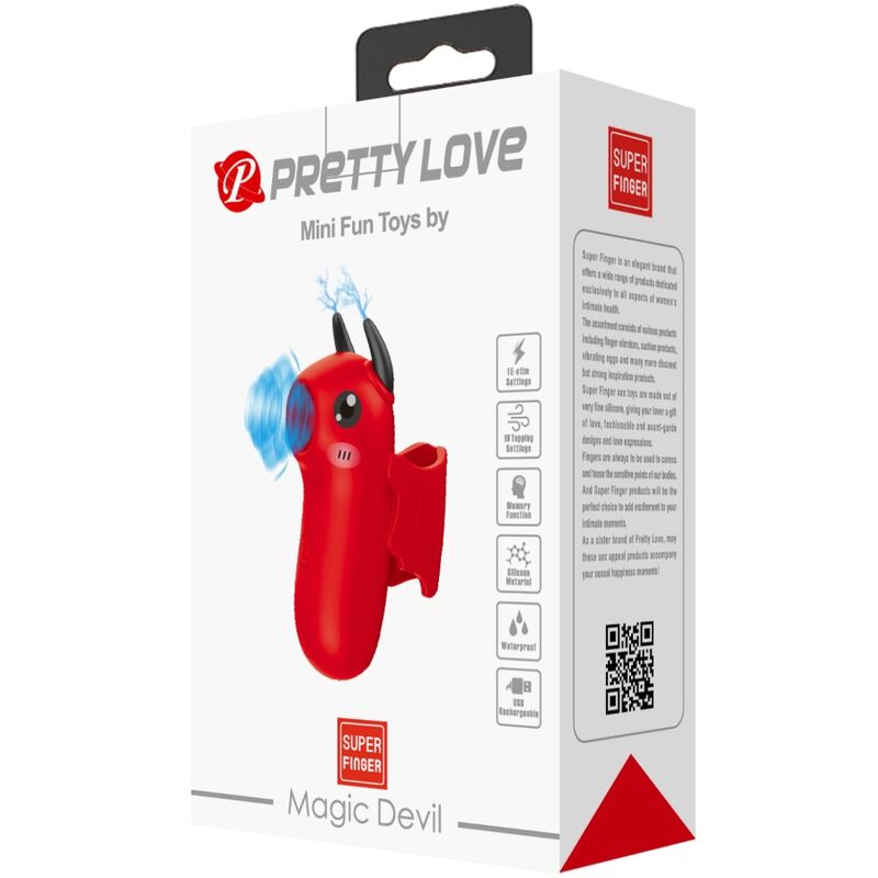 PRETTY LOVE - STIMULATEUR DOIGT MAGIC DIABLE