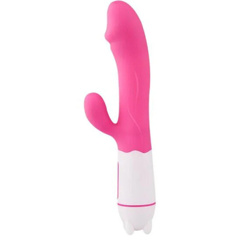 ARMONY - HAPPY VIBRATEUR & STIMULATEUR RECHARGEABLE FUCHSIA - Incandessens