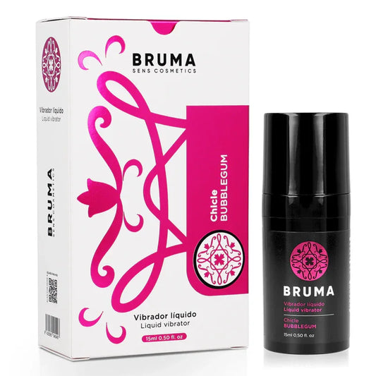 BRUMA - VIBRATEUR LIQUIDE ULTRA GLISSANT BUBBLEGUM 15 ML - Incandessens
