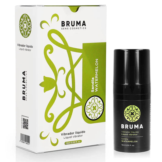 BRUMA - VIBRATEUR LIQUIDE ULTRA GLISSANT Pastèque 15 ML - Incandessens