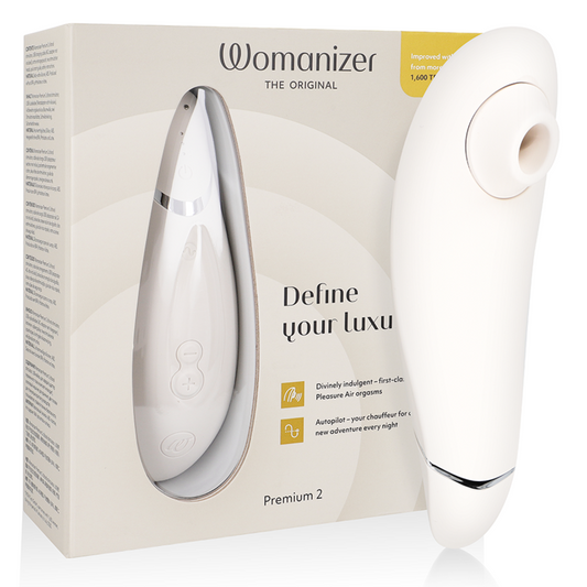 WOMANIZER - STIMULATEUR CLITORIS PREMIUM 2 GRIS CHAUD