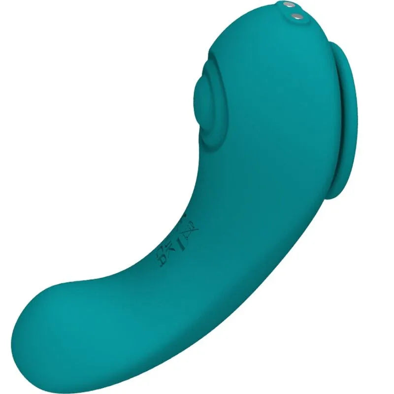 ARMONY - PLEASURE PANTY VIBRATEUR TÉLÉCOMMANDE 3 VITESSES VERT - Incandessens