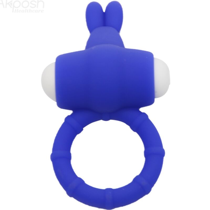 ARMONY - MS BUNNY COCKRING VIBRANT SILICONE BLEU