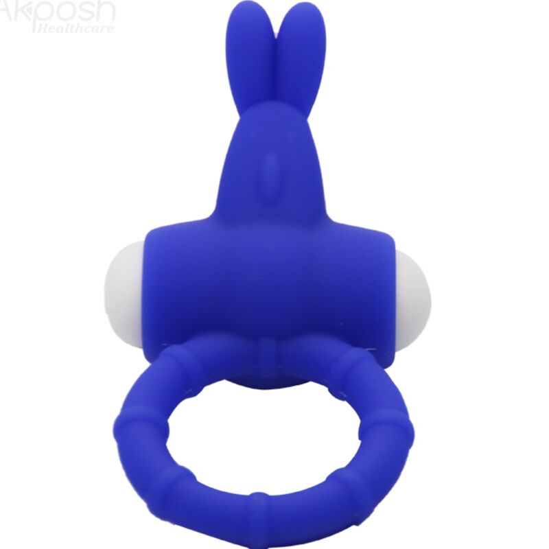 ARMONY - MS BUNNY COCKRING VIBRANT SILICONE BLEU