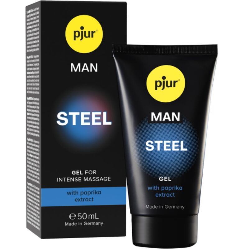 PJUR - MAN STEEL GEL STIMULANT HOMME 50 ML